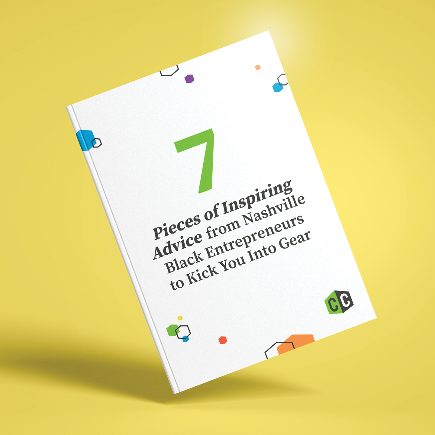 7 Inspirations mockup yellow